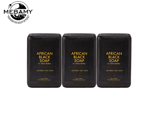 Beyazlatma Organik Afrika Siyah Sabun El Yapımı Köpükler İyi Anti-Leke