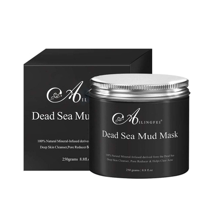 Black Dead Sea Mud Yüz Maskesi Beyazlatıcı Derin Temizlik 250g/pc